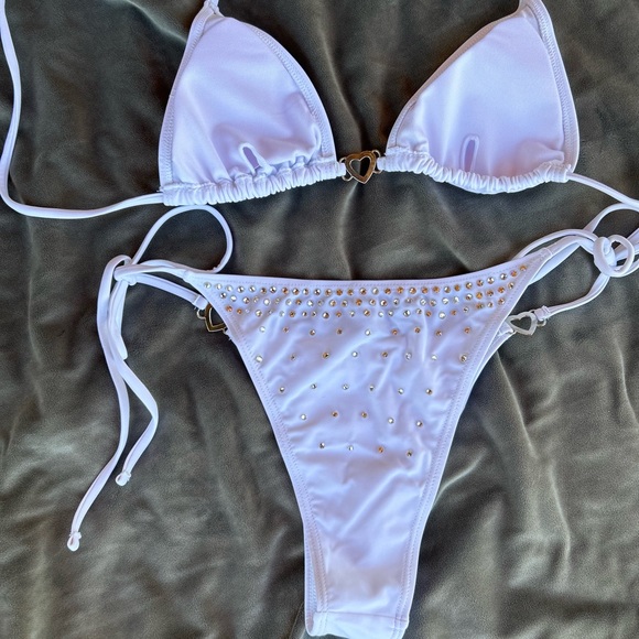 Bling bikini- bridal, honeymoon, bachelorette - Picture 2 of 5